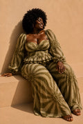Adjoa set olive