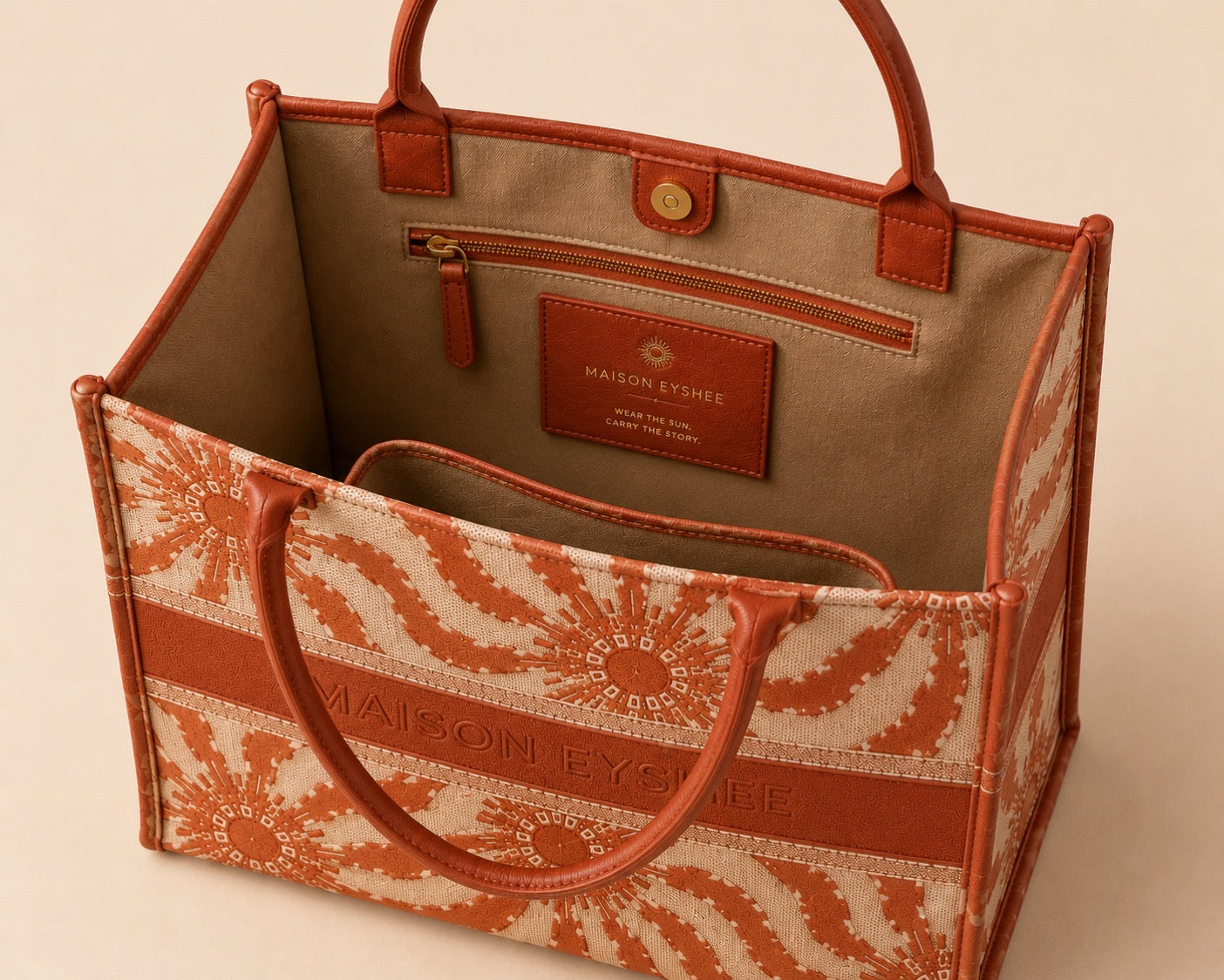 Kiki Sesa Tote Terracotta